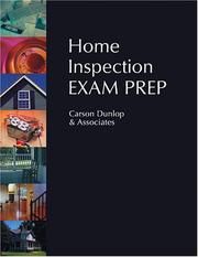 Cover of: Home Inspection Exam Prep by Carson Dunlop & Associates