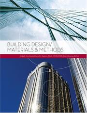 Cover of: Building Design/Materials & Methods