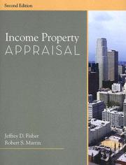 Cover of: Income property appraisal