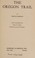 Cover of: The Oregon trail,