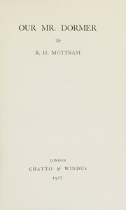 Cover of: Our Mr. Dormer