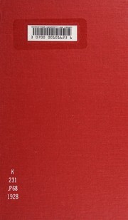 Cover of: Outlines of lectures on jurisprudence