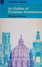 Cover of: An Outline of European Architecture (Pelican books)