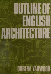 Cover of: Outline of English architecture.