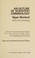 Cover of: An outline of scientific criminology.