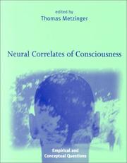 Cover of: Neural Correlates of Consciousness by Thomas Metzinger