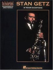 Cover of: Stan Getz - Bb Tenor Saxophone | Stan Getz