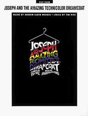 Cover of: Joseph and the Amazing Technicolor Dreamcoat by Andrew Lloyd Webber