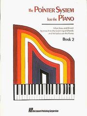 Cover of: Pointer System for the Piano - Instruction Book 2 by Hal Leonard Corp.