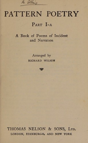 PATTERN POETRY