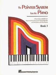 Cover of: Pointer System for the Piano - Instruction Book 3 by Hal Leonard Corp.
