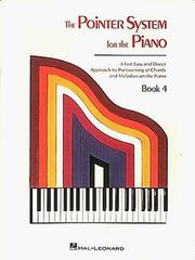 Cover of: Pointer System for Piano - Instruction Book 4 by Hal Leonard Corp.