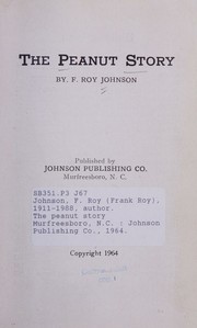 Cover of: The peanut story