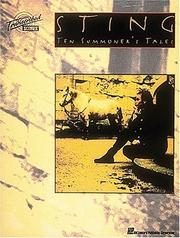 Cover of: Sting - Ten Summoner's Tales