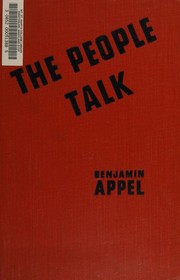 Cover of The people talk by benjamin appel