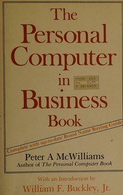 Cover of: The personal computer in business book