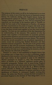 Cover of: PETERLOO: THE MASSACRE AND ITS BACKGROUND.