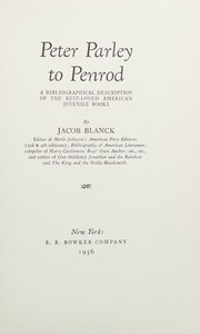 Cover of Peter Parley to Penrod by jacob blanck