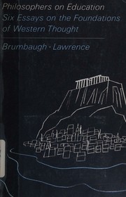 Cover of: Philosophers on Education by Robert Brumbaugh, Robert Brumbaugh