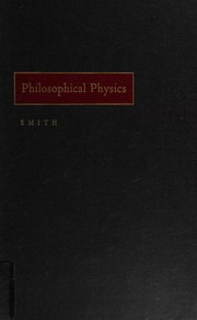 Cover of Philosophical physics by Vincent Edward Smith