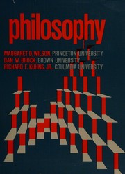 cover of Philosophy: an introduction