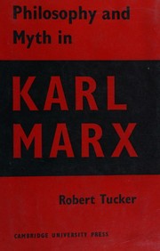Cover of: Philosophy and Myth in Karl Marx