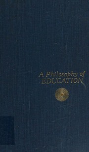 Cover of A philosophy of education by Macdonald, John