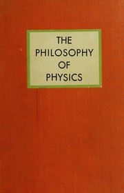 Cover of: The philosophy of physics