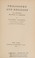 Cover of: Philosophy and Religion, Six Lectures Delivered at Cambridge