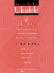 Cover of: You Can Play the Ukelele: Ukulele Solo