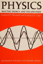 Front cover of Physics by G. P. Harnwell