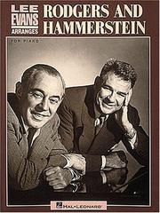 Cover of: Lee Evans Arranges Rodgers & Hammerstein