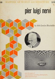 Cover of: Pier Luigi Nervi (Masters of World Architecture)