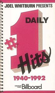 Cover of: Daily #1 Hits 1940-1992 by 