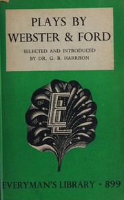 Cover of: Plays