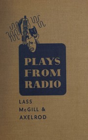 Cover of: Plays from radio