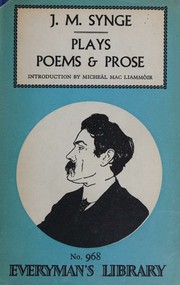 Cover of: Plays, poems, and prose
