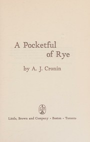 Cover of: A pocketful of rye