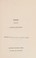 Cover of: Poems, 1929-1961.
