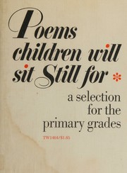 Cover of: Poems Children Will Sit Still for