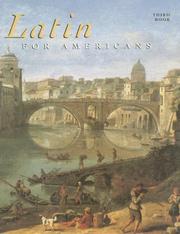 Cover of: Latin for Americans. by B. L. Ullman, B. L. Ullman