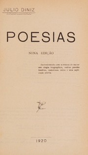 Cover of: Poesias