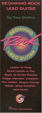 Cover of: Beginning Rock Lead Guitar: English Edition