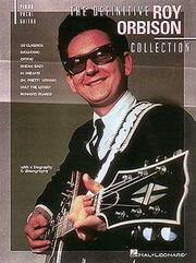 Cover of: The Definitive Roy Orbison Collection by Roy Orbison, Roy Orbison