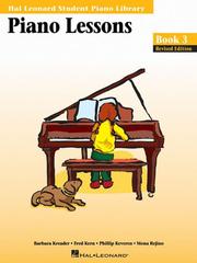 Cover of: Piano Lessons Book 3  Edition: Hal Leonard Student Piano Library