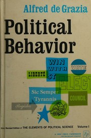 Cover of: Politics and government: the elements of political science.