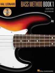 Cover of: Hal Leonard Bass Method Book 1: Book/CD Pack (Hal Leonard Electric Bass Method)