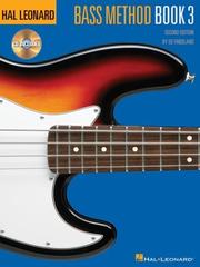 Cover of: Hal Leonard Bass Method Book 3 (Hal Leonard Electric Bass Method)