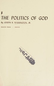 Cover of: The politics of God