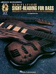 Cover of: Simplified Sight-Reading for Bass